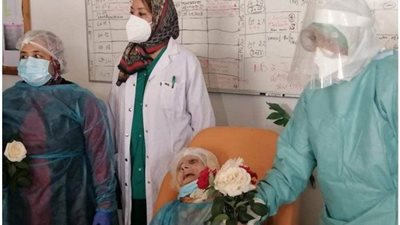 عجوز مغربية تهزم كورونا