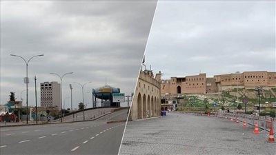 العراق يجدد فرض حظر التجوال لأسبوع جديد بسبب كورونا