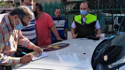 ضبط ١٢١ سائقا لعدم التزامهم بارتداء الكمامات بمحافظة الشرقية