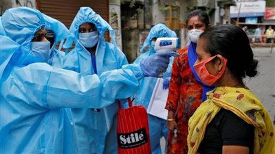 الإصابات اليومية فى الهند بفيروس كورونا  يتجاوز 8 آلاف