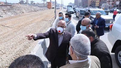 عاجل.. وزير النقل يتابع تطوير وصيانة الطريق الدائري 