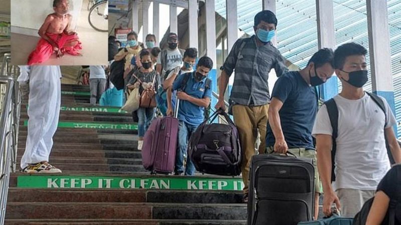 فحص الهنود فى المطار