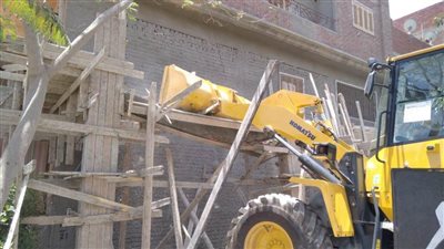 إزالات فورية للتعديات على الأراضي الزراعية بكفر الشيخ