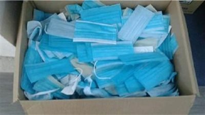 ضبط 2345 كمامة مجهولة المصدر ببنى سويف 