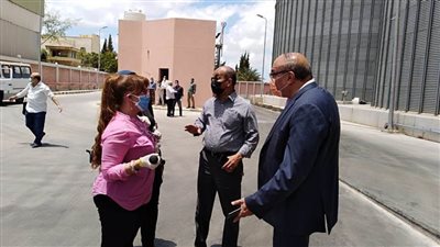 تموين الإسكندرية تجري جولات تفقدية لصوامع الغلال