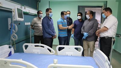 جولة تفقدية داخل مستشفى التأمين الصحي بالسويس