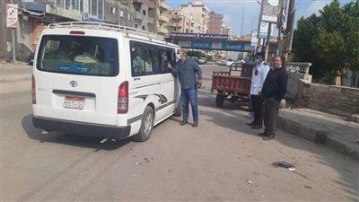 حملات مكبرة للتأكد من ارتداء الكمامات بكفر الشيخ