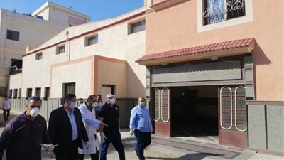 السكرتير العام المساعد في جولة لمتابعة مستشفيات استقبال مصابي 