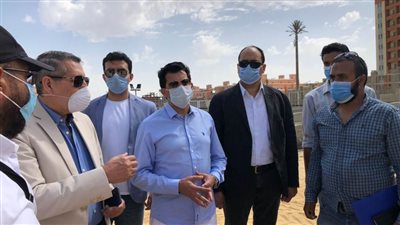 عاجل.. وزير الرياضة يتفقد مدينة الشباب في الأسمرات