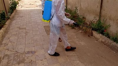 استمرار أعمال رش وتطهير الشوارع والمنشآت بالبحيرة (صور)