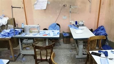 خاص/ضبط 18 ألف كمامة بمصنع غير مرخص بالإسماعيلية