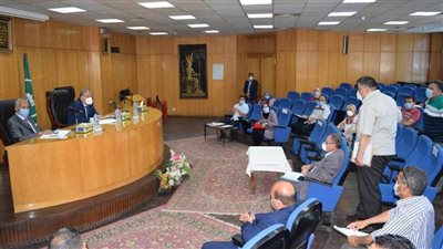 بدء تجارب تشغيل محطة معالجة الصرف الصحي بدير العذراء