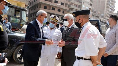 محافظ القليوبية ومدير الأمن يقودان حملة لإزالة الإشغالات