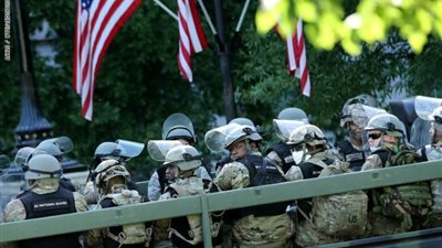 الجيش الأمريكي يعلن انسحاب الحرس الوطني من واشنطن