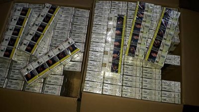 ضبط 620 قضية سجائر خلال 48 ساعة