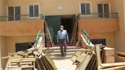 تجهيز عمارتين للحجر الصحي لمصابي كورونا بمطاي شمال المنيا
