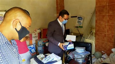 تحرير 13 محضرا وضبط كمامات ببني سويف 