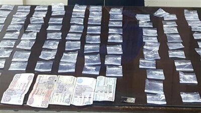 عاجل.. ضبط تاجر هيروين بحوزته 64 تذكرة بالمنيا