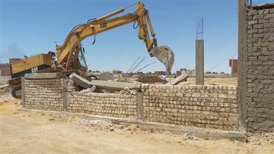 إزالة ١٥ حالة تعد بالسويس