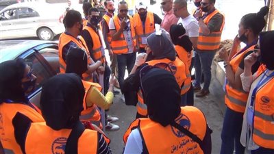 مستقبل وطن بالإسكندرية يوزع 10 آلاف كمامة مجانا