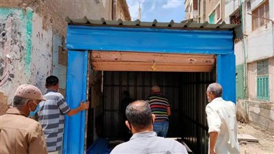 رفع 328 مخالفة إشغال طريق وإزالة 3 أكشاك مخالفة بالبحيرة