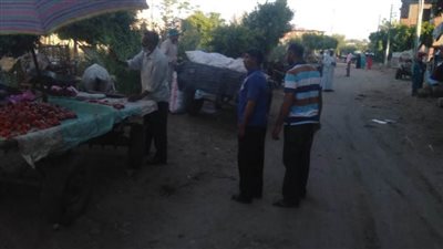 استمرار أعمال فض الأسواق بمدن وقرى البحيرة