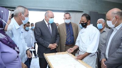 محافظ قنا يتابع تشغيل مخبز لإنتاج الخبز الخاص بمرضى الـPKU