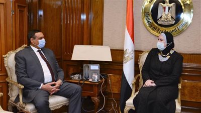 محافظ البحيرة يلتقي وزيرة التجارة ومستثمري 