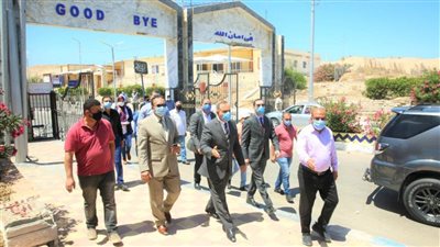 جولة تفقدية لمحافظ كفر الشيخ بمصيف بلطيم