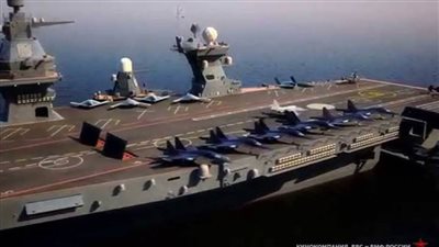 مواصفات قوية لحاملة المقاتلات الروسية 