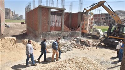 إزالة 3636 مخالفة بناء خلال شهرين بأسيوط