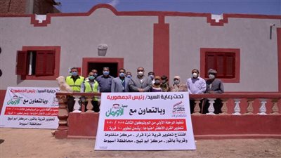 إعادة إعمار 2885 منزلا في 100 قرية بالمحافظات