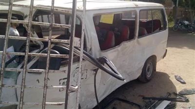 عاجل.. إصابة 12 مراقب ثانوية عامة في حادث تصادم بسوهاج