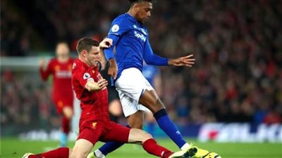 شوط أول بدون أهداف بديربي إيفرتون وليفربول