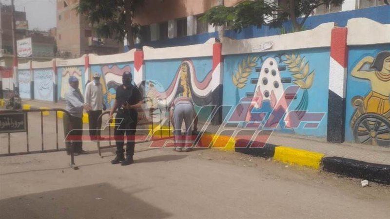 تشديدات أمنية أمام