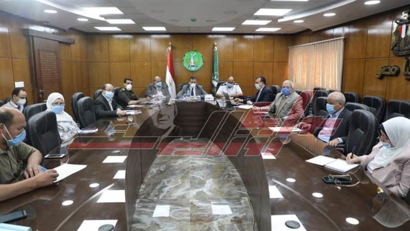 محافظ المنوفية يتابع