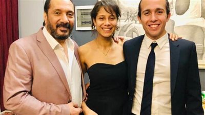 بالصور..عقد قرآن ابنة على الحجار