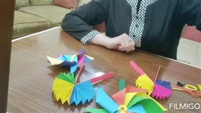 ورشة للتشكيلات الورقية للموهوبين بدور الأيتام