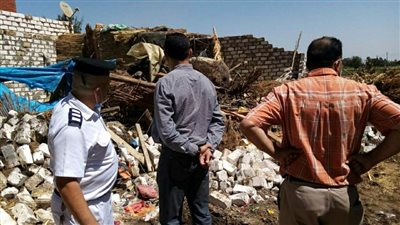 إزالة 3 حالات تعدٍ على الأراضي الزراعية ورفع 93 لافتة إعلانية بالبحيرة