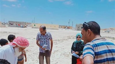 تسليم 5 آبار 