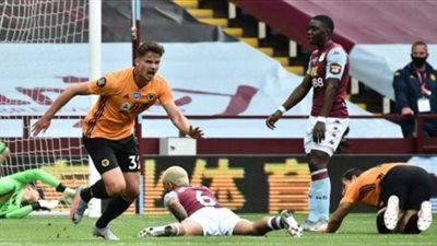 وولفرهامبتون يفوز على أستون فيلا في الدوري الإنجليزي