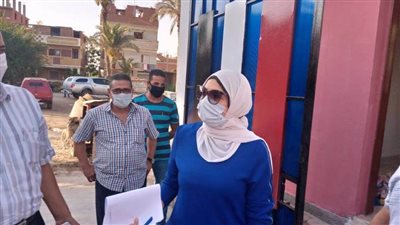 ريان تتفقد مشروعات الصرف الصحى بقرى طوخ 