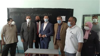 نورالدين يتفقد عددا من لجان الامتحانات بكفرالشيخ 