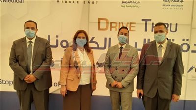 محافظ القليوبية ورئيس جامعة بنها يفتتحان خدمة 