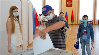 لجنة الانتخابات الروسية: نسبة دعم التعديلات الدستورية 77.77% بعد فرز 80% من الأصوات
