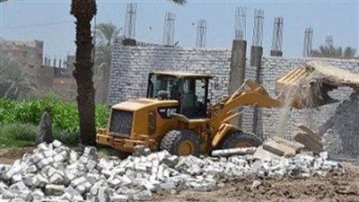 الغربية :إزالة 31 حالة تعد على أملاك الدولة