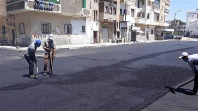 مدير عام طرق الإسماعيلية: استكمال أعمال الرصف لعدد من الشوارع