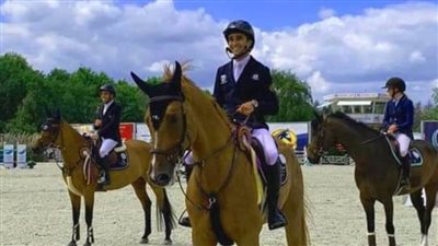 وزير الرياضة يشيد بإنجاز لاعب منتخب الفروسية