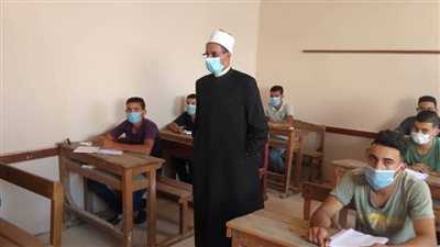 وكيل الأزهر يتفقد لجان الثانوية الأزهرية بمحافظة الشرقية
