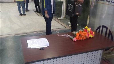 نقابة الصحفيين تستقبل أعضاءها بالورود